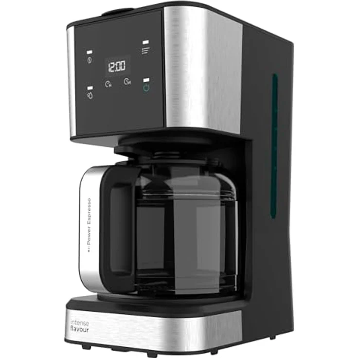Cecotec Coffee 66 Drop und Touch, Filterkaffeemaschine mit 950 W, 1,5 L, 12 Tassen, Touchscreen, 24-Stunden-Timer, wiederverwendbarer Netzfilter – Bild 3