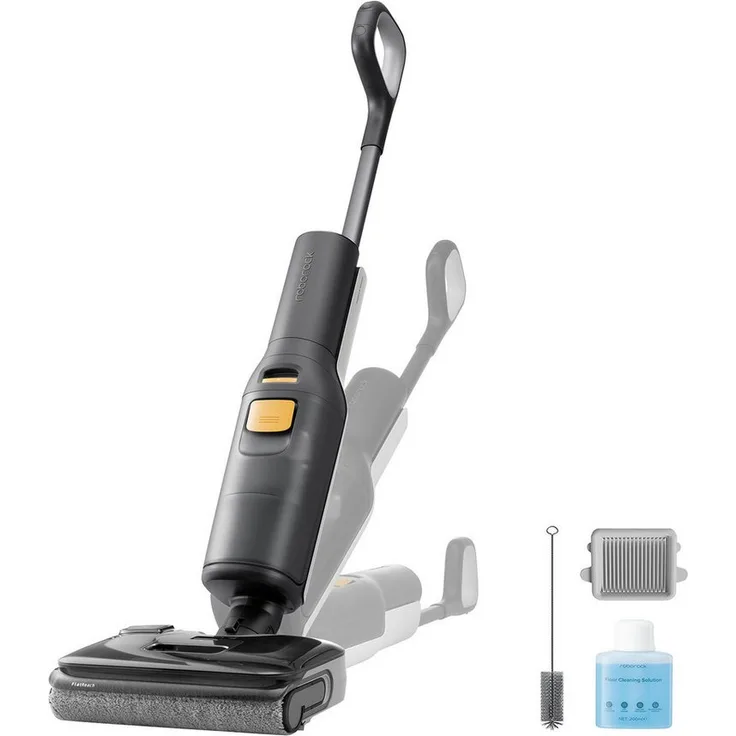 Roborock F25 BX, Nass-Trocken-Akkusauger mit 20.000 Pa Saugkraft, kabellos, flach absenkbar, Heißluft-Schnelltrocknung, Selbstreinigung