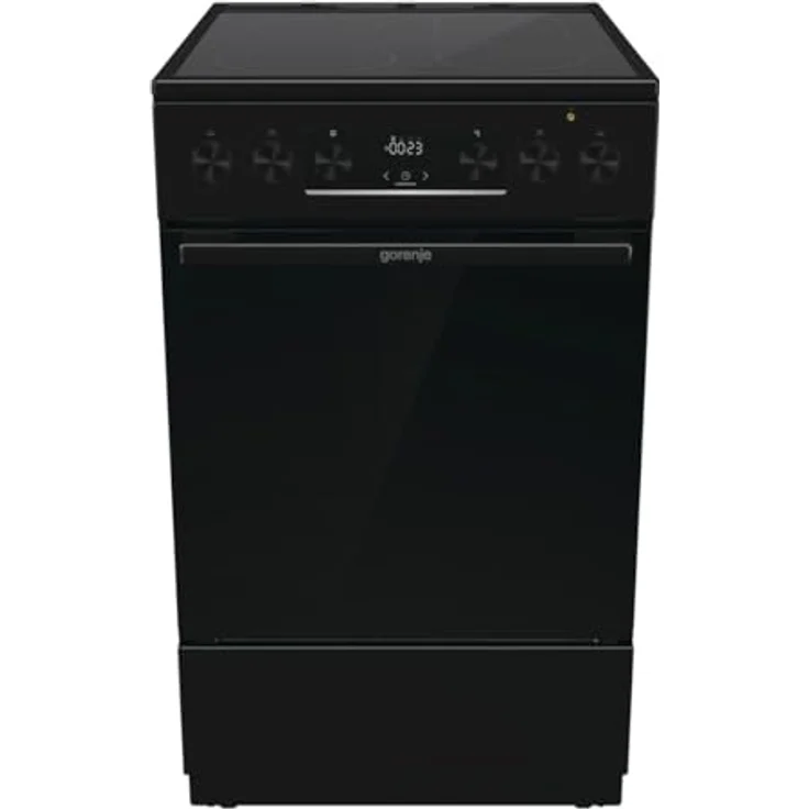 Gorenje GECS5C70BPA Elektro-Standherd GentleClose/Schnellaufheizung/AirFry/ExtraSteam/AquaClean/schwarz – Bild 1