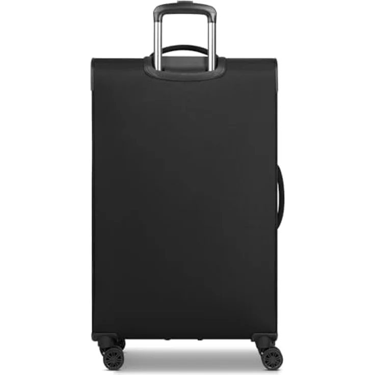 BUGATTI Valencia Soft XL Trolley, 89 Liter, erweiterbar, 46.5 x 28.5 x 75 cm, aus hochwertigem Polyester, Doppelrollen, leichtgewichtig – Bild 2