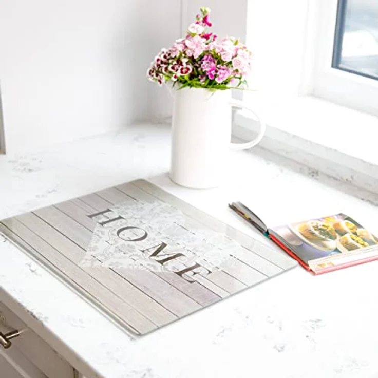 Creative Tops 5166762 Everyday Home Glasarbeitsplatte, 40x30cm - ''Home'' – Bild 8