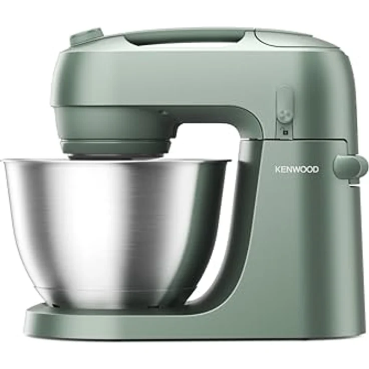 Kenwood Go, Kompakte Küchenmaschine mit 800 W Motor, 4L Edelstahl-Rührschüssel, grünes Design – Bild 1