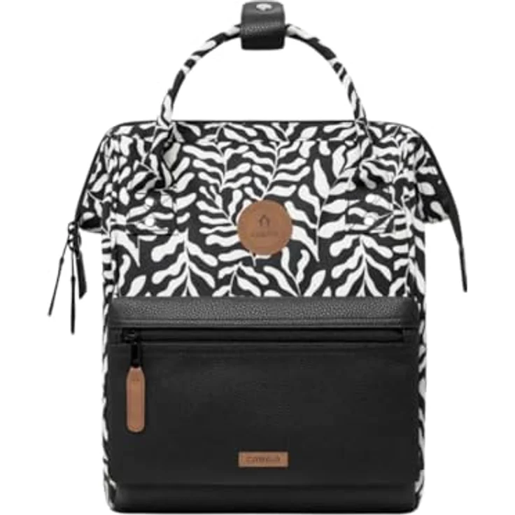 Cabaia Adventurer All Over Small City Rucksack, 32 cm, grau, 100% Nylon, kompakte Größe 23 cm x 13 cm – Bild 4