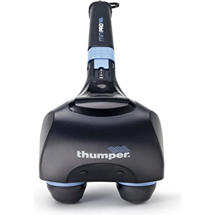 Thumper Mini Pro Massagegerät, Professionelles Massagerät mit Ganzkörpermassage-Funktion, Robust und leise, Schwarz – Bild 4