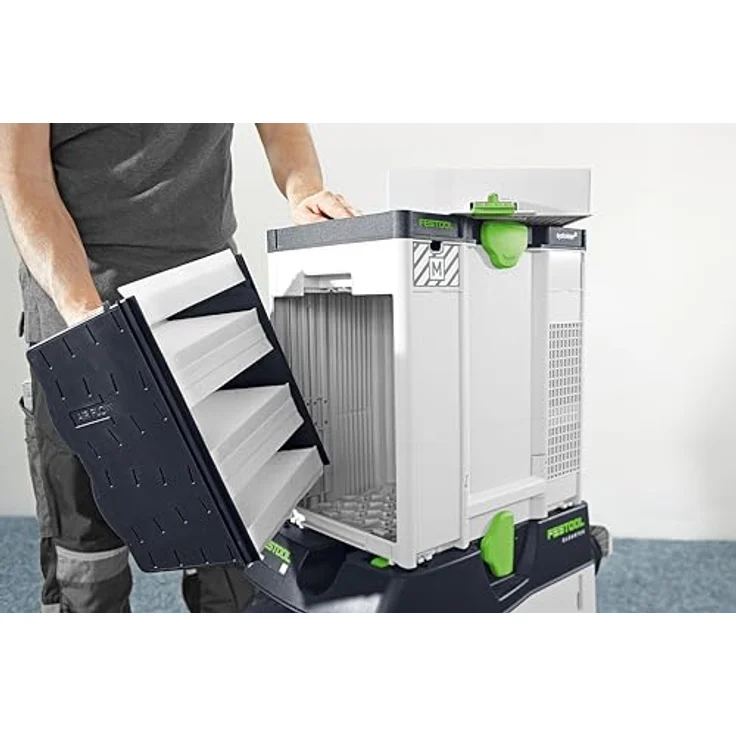 Festool Hauptfilter HF-SYS-AIR M - 577968, TripleV-Filter für Luftreiniger SYS-AIR M mit > 99,9 % Filtration in Staubklasse M – Bild 3