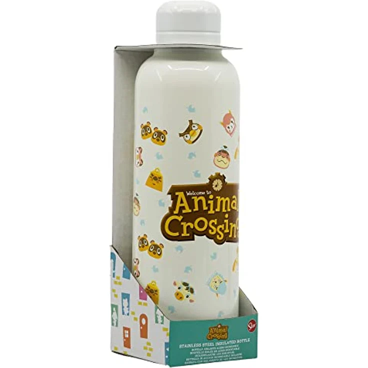 Stor Edelstahl-Thermosflasche Animal Crossing, 515 ml, offizielle Lizenz – Bild 4