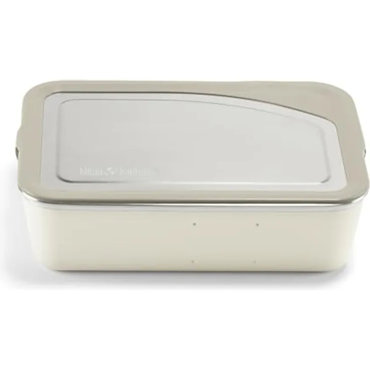 Klean Kanteen Rise Meal Box Brotdose aus Edelstahl in der Farbe Tofu, auslaufsicher