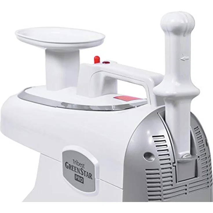Tribest Greenstar Pro Entsafter Slow Juicer (Weiß) – 200W Saftpresse elektrisch mit Keramikschnecke – Effektiv und schonend – Umfangreiches Zubehör enthalten – Bild 2
