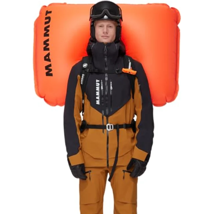 Mammut Tour 30 Removable Airbag 3.0 Lawinenrucksack, Black - 25-35 Liter, Damen, Herren, Unisex, Mit Tragesystem, Helmhalter, Skihalter – Bild 3