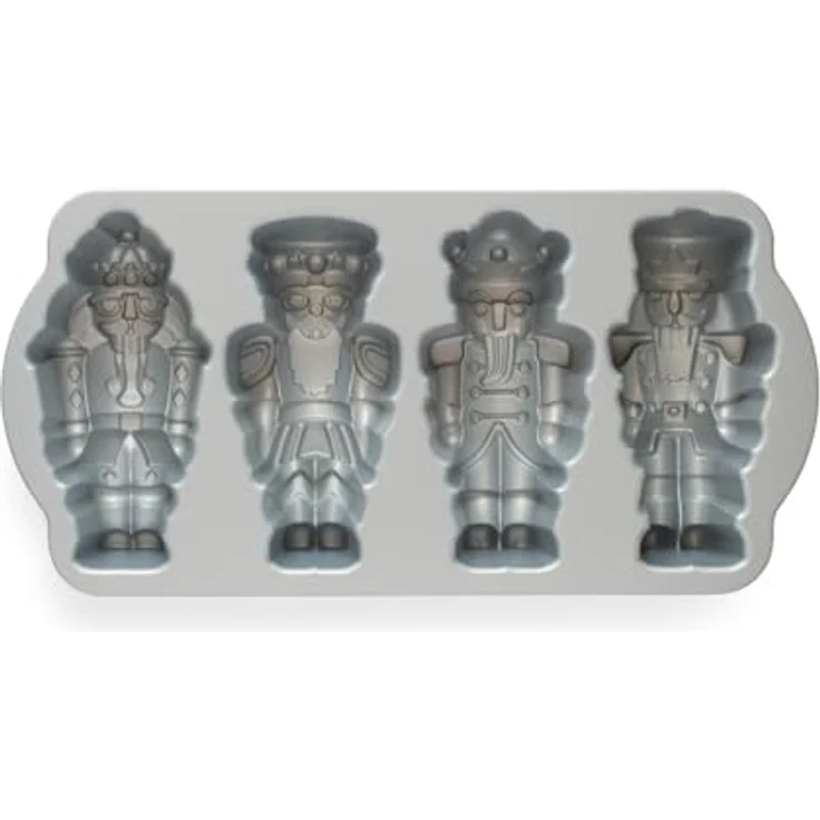Nordic Ware Kuchenform mit Nussknackern, für 6 Tassen, goldfarben – Bild 9