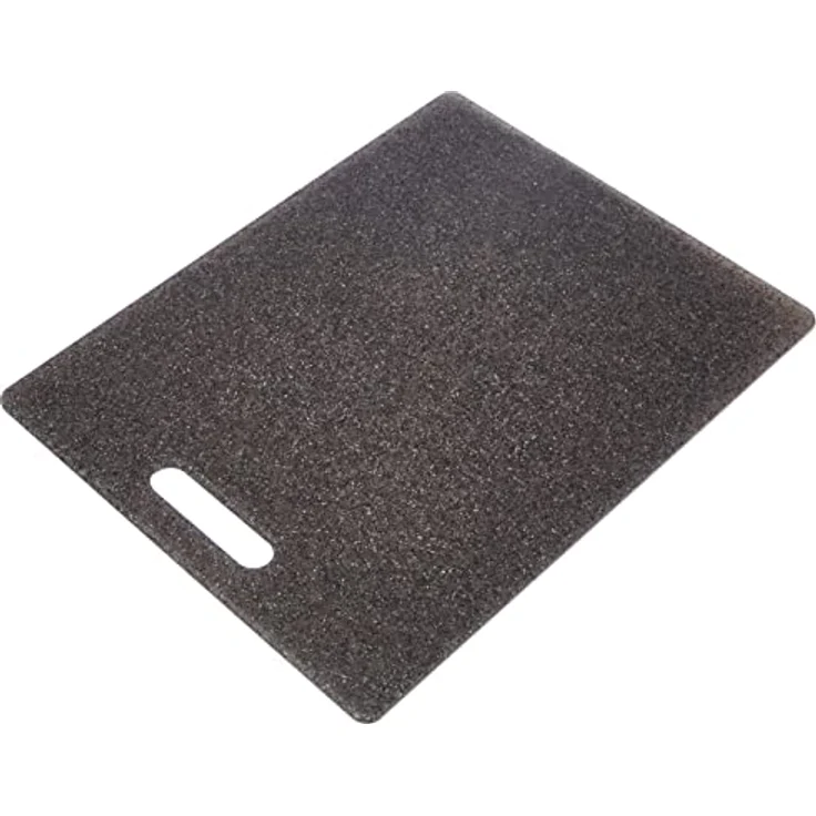 Zeller 26057 Schneidebrett Granitoptik, Kunststoff, ca. 36,5 x 27,5 x 0,8 cm – Bild 3