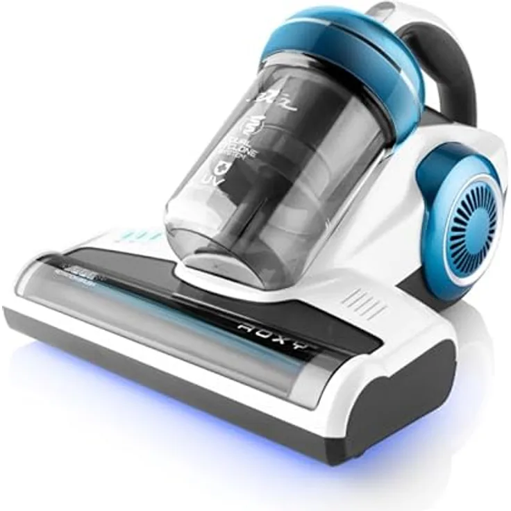 ETA Handstaubsauger Roxy I 350 W I UV-Licht Desinfektion I Dual-Zyklon-System I gegen Allergien, silber