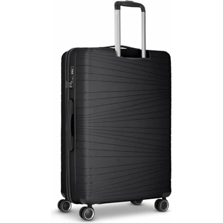 Franky Dallas 3.0 Hartschalen-Trolley mit 4 Rollen 75cm | Ausgestattet mit TSA-Schloss, Leicht | Carry on Luggage für Männer-Frauen - Ideal für Flug-Geschäftsreisen – Bild 4