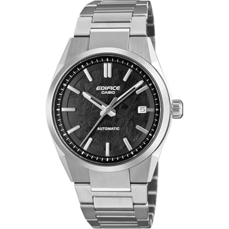 Casio Edifice EFK-110D-1AER, Herren-Armbanduhr mit automatischem Uhrwerk, Edelstahlgehäuse, wasserdicht bis 100 m, Gangreserve 42 Stunden