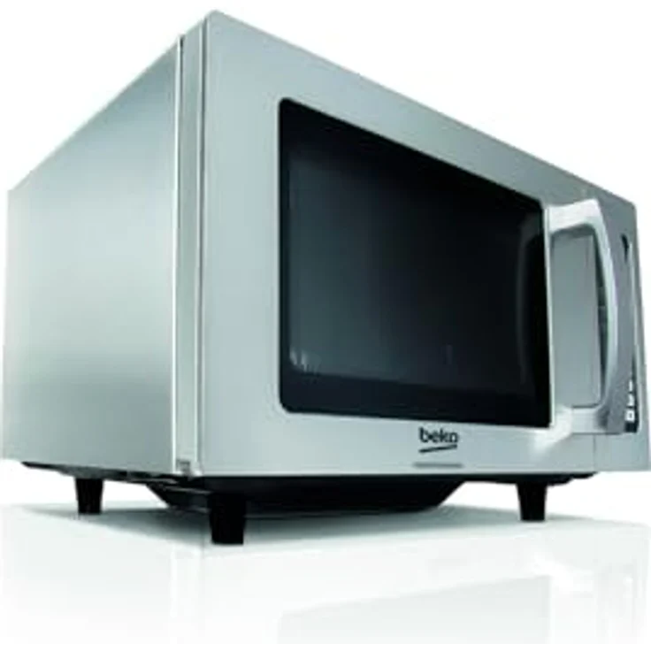 Beko PRO 25IX BP, Mikrowelle mit Edelstahl-Innenraum und LED-Display, Silber – Bild 3