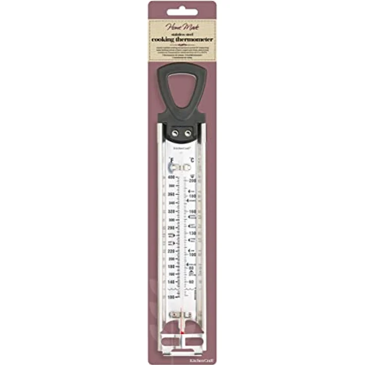 KitchenCraft Home Made Deluxe Küchenthermometer, Edelstahl – Bild 3