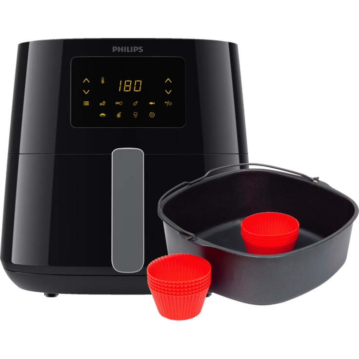 Philips Airfryer XL HD9270/70 + Backform Fritteuse