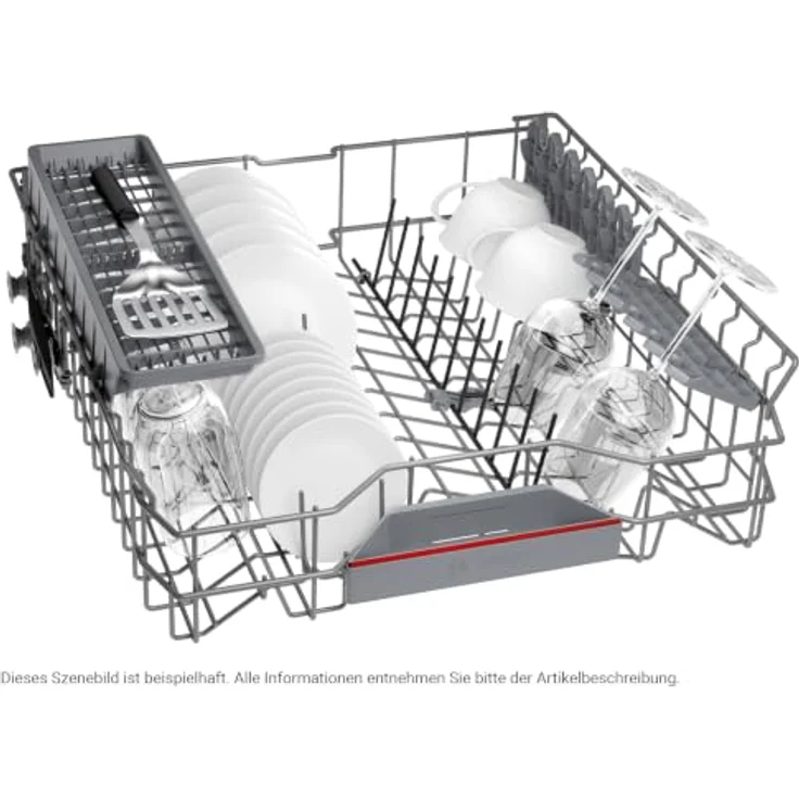 Bosch SMD6ECX12E Vollintegrierter Einbaugeschirrspüler, 13 Maßgedecke, Energieeffizienzklasse C, Home Connect-fähig, Eco Silence Drive – Bild 3