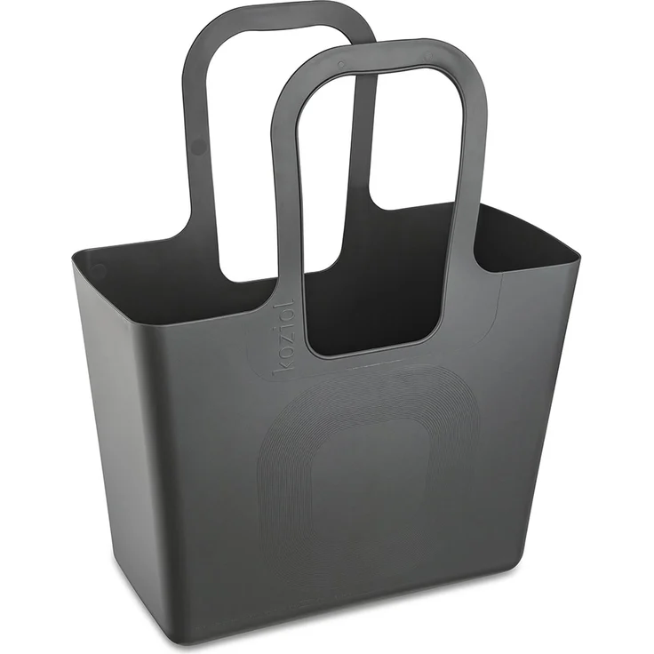 Koziol Tasche XL, Einkaufshilfe und Allzwecktasche, Grau – Bild 1
