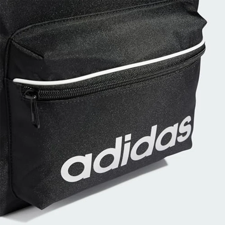 adidas Performance Sportrucksack LINEAR ESSENTIALS RUCKSACK, gepolsterte Schultergurte, recycelte Materialien, schwarz – Bild 4