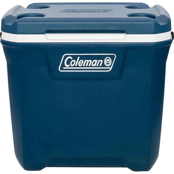 Coleman 2000037209 Xtreme 28 QT passive Kühlbox, Cooler, 26 Liter, geeignet für 8 x 1,5 Liter Flaschen, 36 x 0,33 Liter Dosen, Tragegriff, Deckel, Kunststoff, blau – Bild 3