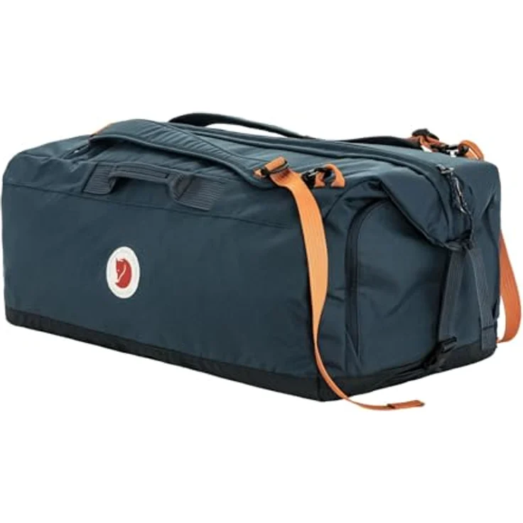 Fjällräven Färden Duffel 80 L, Weekender Reisetasche aus 100% Polyethylen, blau, 66 cm x 32 cm x 40 cm – Bild 4