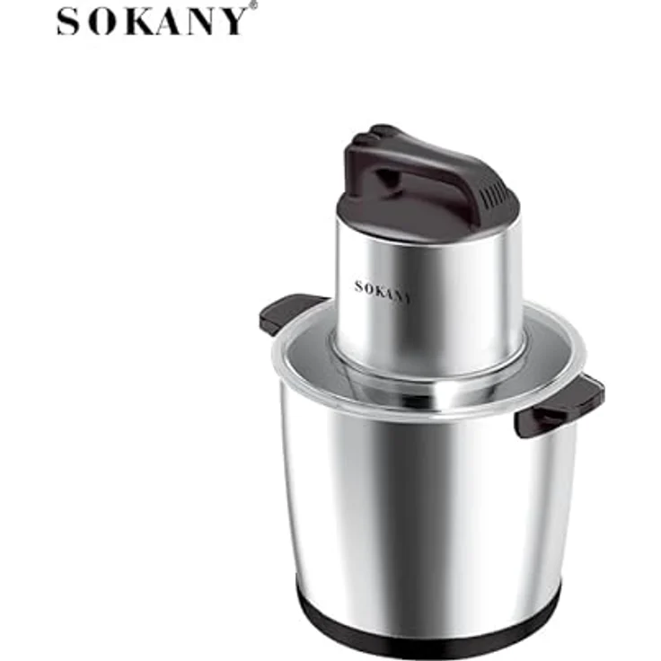 SOKANY 2000W Elektrischer Zerkleinerer, 10L Edelstahl Multizerkleinerer für Fleisch und Gemüse – Bild 8