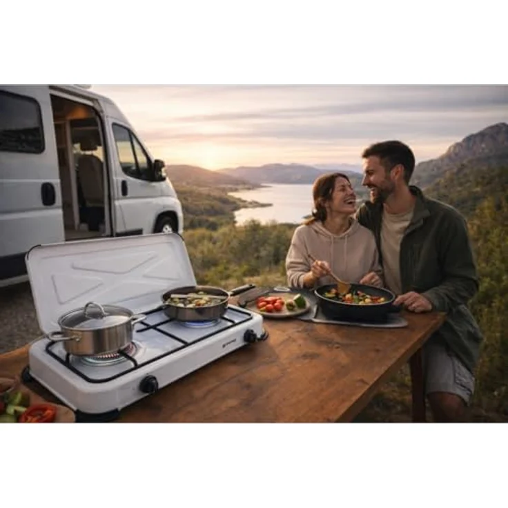 Kemper Stove, Kochplatte, Weiss – Bild 4
