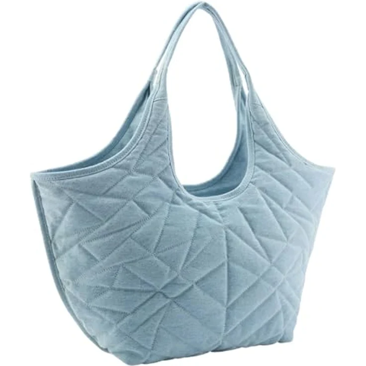 Seidenfelt Huuvari Shopper Tasche, 57 cm, blau, 100% Polyurethan – Bild 2
