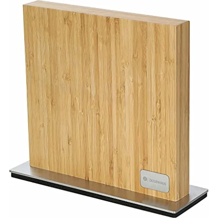 Zassenhaus Magnet-Messerblock Bamboo Messerhalter Holzblock Küchenmesser