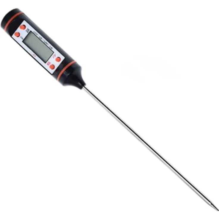 Digitales LCD Kochthermometer Einstichthermometer Küchenthermometer Grillthermometer Marke PRECORN – Bild 3