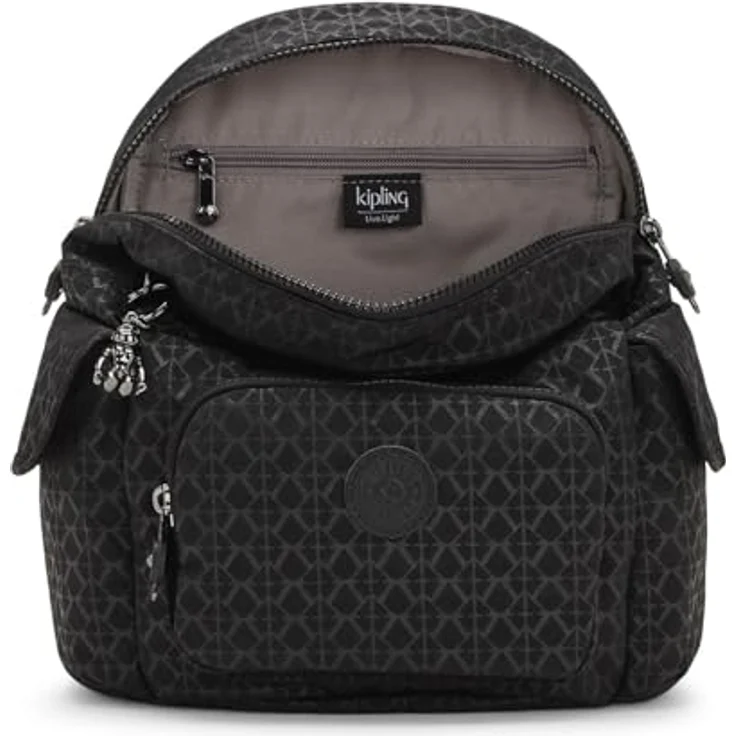 Kipling Basic Plus City Pack Mini, Rucksack 29 cm, schwarz, 100% Polyamid, 27 x 14 x 29 cm – Bild 4