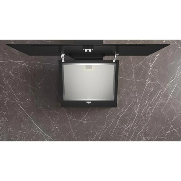 Siemens LC85KDK60 iQ100, Wandesse, 80 cm, Klarglas schwarz bedruckt, Intensivstufe mit automatischer Rückschaltung, touchControl, LED-Beleuchtung – Bild 5