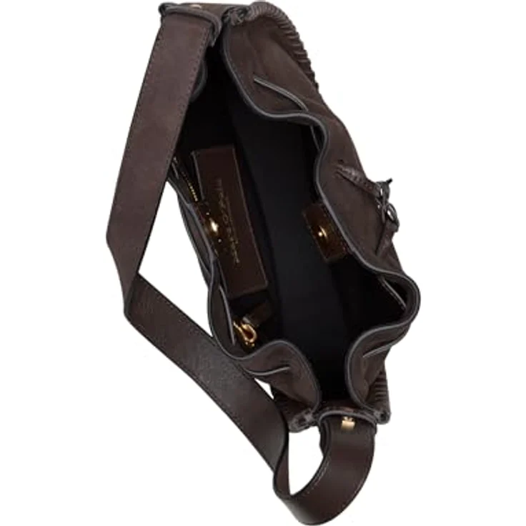 Marc O'Polo Umhängetasche aus 100% Leder, 27.5 cm, braun, 27.5 x 17.5 x 7.5 cm – Bild 6