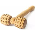 Home,Relax&Style Massageroller Massage-Roller aus Buchenholz, T-Form für gezielte Massage von Füßen