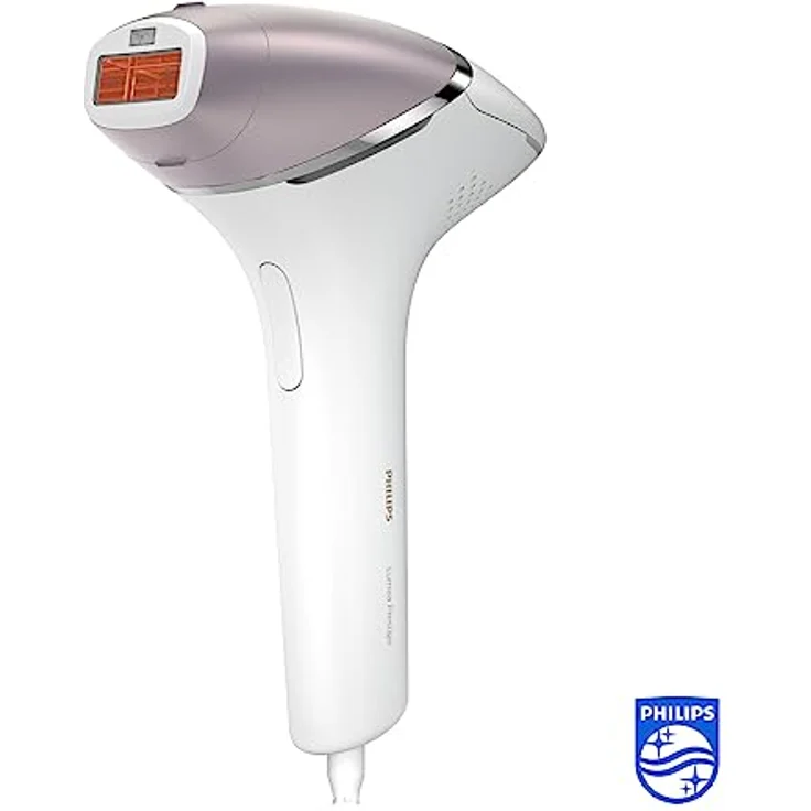 Philips Lumea IPL Haarentfernungsgerät 8000 Series – Haarentfernungsgerät mit SenseIQ Technologie, 4 Aufsätze und Satin Compact Korrekturtrimmer (Modell BRI949/00) – Bild 2