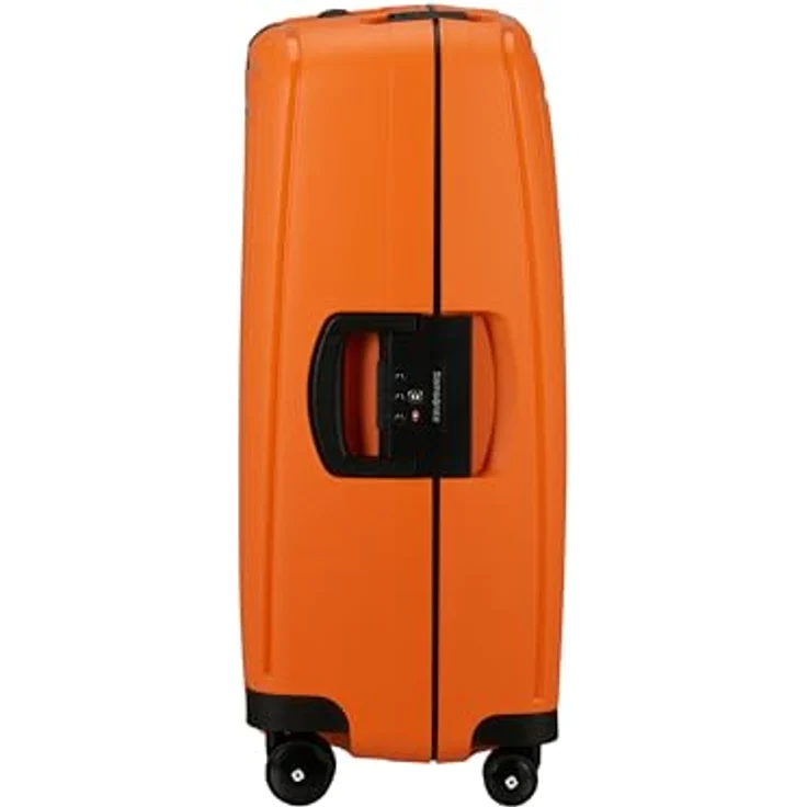 Samsonite S'Cure Hartschalenkoffer 69 cm - Mittelgroßer Trolley mit 4 Rollen, TSA-Schloss, 79 L, leicht, Orange (Apricot) – Bild 3
