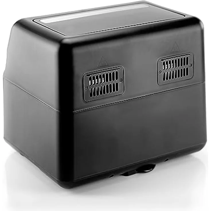 Jocca Doppelte ölfreie Fritteuse 4L + 4L, Heißluftfritteuse in Schwarz mit LED-Display, 1700 W – Bild 6