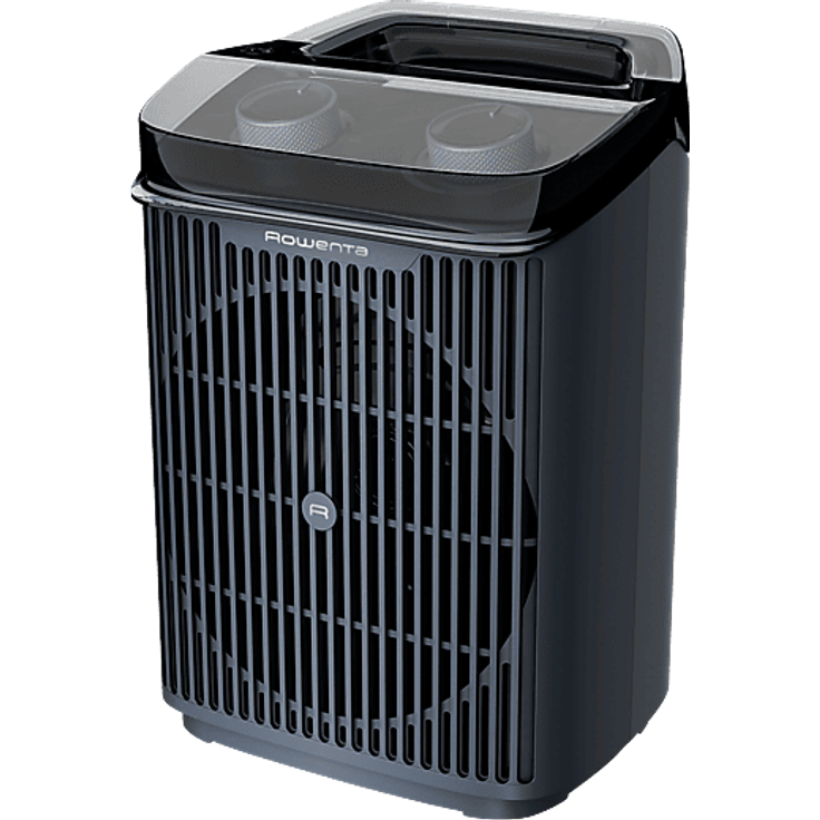 ROWENTA SO6551 Intense Comfort Aqua Heizlüfter, 2400 Watt für Räume bis 40 m², schwarz