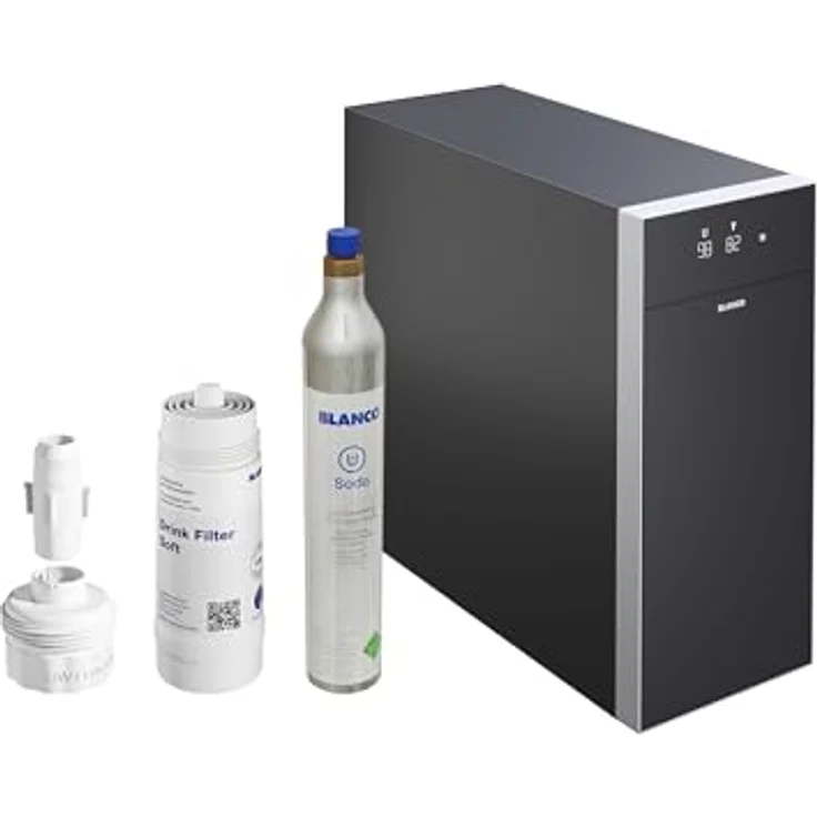 BLANCO CHOICE.All | Wasseraufbereitungs-Gerät in Dunkelgrau mit Touch-Display und CO2-Kartrusche - Preisvergleich – Bild 1