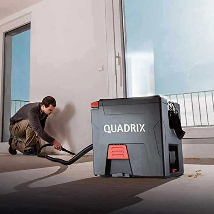 Starmix Akkusauger Quadrix L 18V (ohne Akkupack/Ladegerät), Leichter und kompakter Sauger für mobilen Einsatz (18 V, 7,5 L) – Bild 3