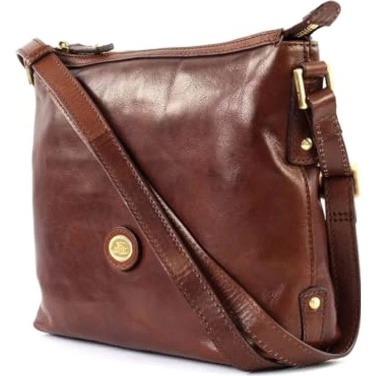 The Bridge Story Donna Umhängetasche, 27 cm, 100% Leder, braun – Bild 2