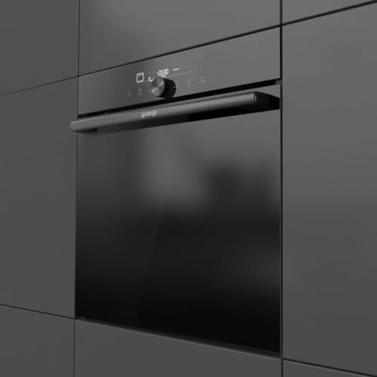 Gorenje OptiBake GO66E PIZZA350C Einbau-Backofen / 77L / PizzaPlus/Pizzamode 350°C/PyroClean/Heißluft/AirFry/PerfectGrill/Kindersicherung/schwarz – Bild 4