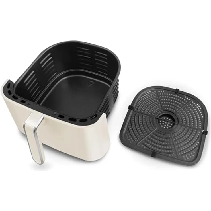 Rohnson R-2859 Pop Air Fryer, Heißluftfritteuse mit 7L-Kapazität, 1800W, 6 Programme, 3D-Direktwärme, digitales LED-Display, App-Steuerung, doppelte Sichtfenster, Fritteuse ohne Fett – Bild 4