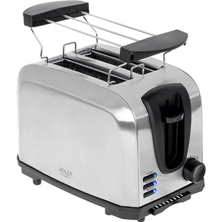 Toaster with roll Rack Adler Silver AD 3222