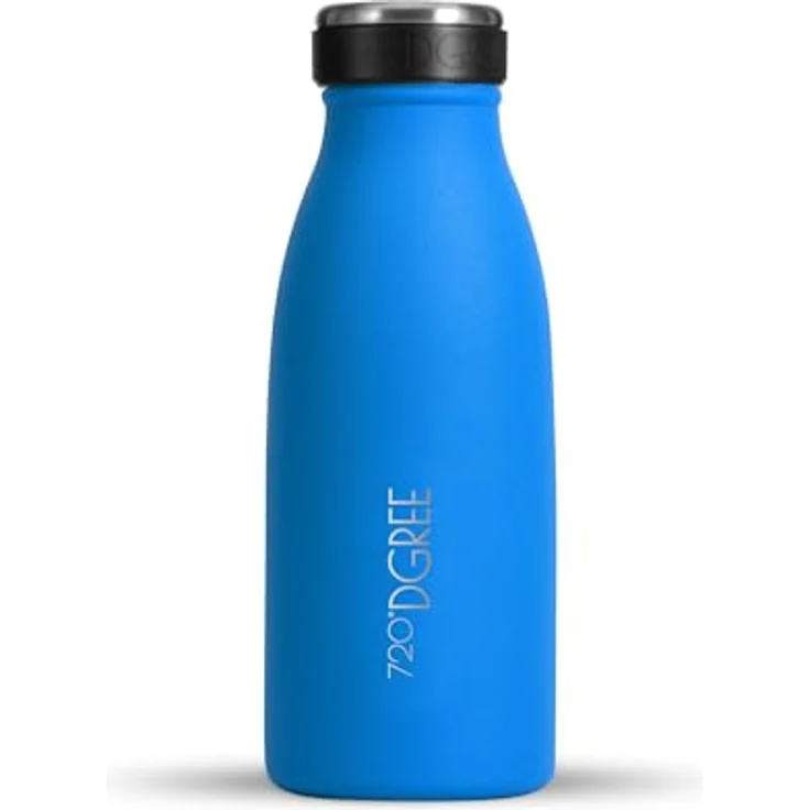 720°DGREE milkyBottle Edelstahl Trinkflasche, 350ml, BPA-frei, auslaufsicher, kohlensäuregeeignet, perfekt für Kinder, Sport und Schule – Bild 1