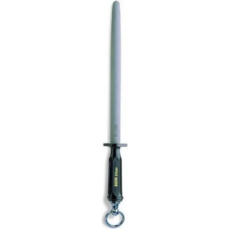F. DICK Titan Wetzstahl 30 cm, Messerschärfer mit superharter Spezialbeschichtung