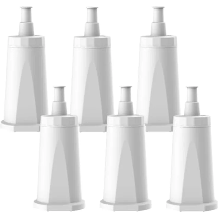 Comedes Wasserfilter 6er Set, Ersatz für Sage SES008WHT0NEU1, kompatibel mit Barista Express, Barista Pro, Barista Touch, Dual Boiler, Oracle, Oracle Touch, Bambino Plus