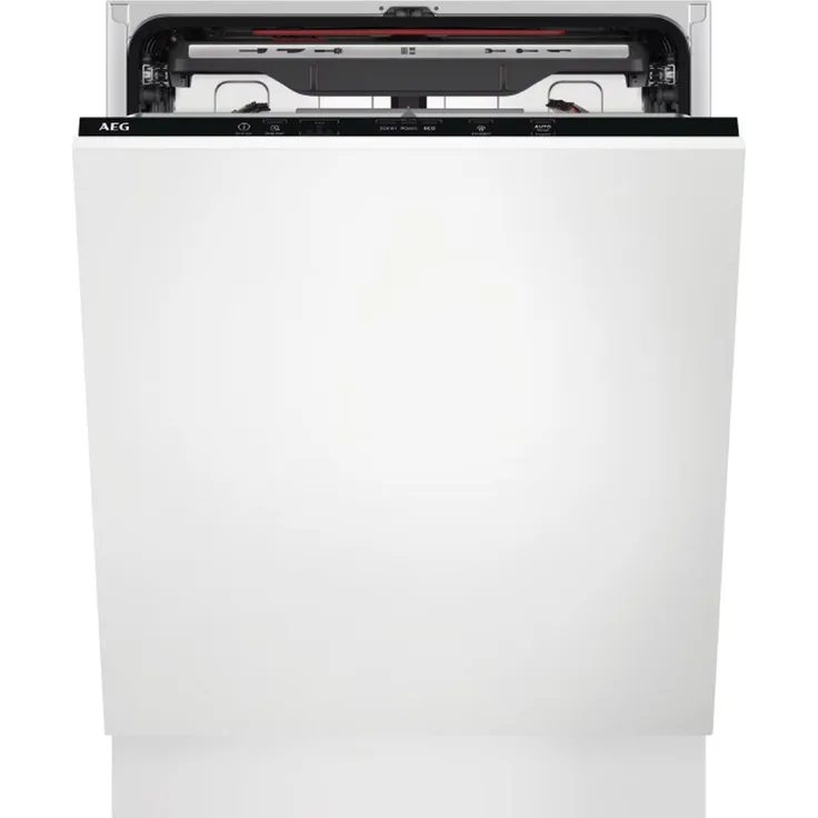AEG FSE7672AP, vollintegrierbarer Geschirrspüler, 14 Maßgedecke, Energieeffizienzklasse A, 60 cm