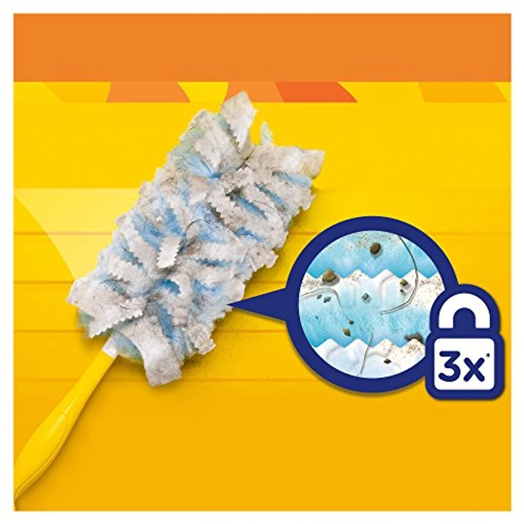 Swiffer Staubmagnet Set (1 Griff und 3 Staubmagnet Tücher), 3 Stück – Bild 2